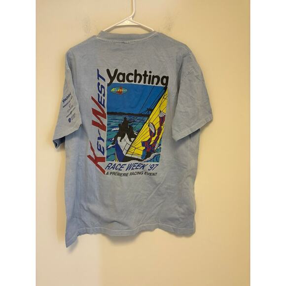 Vintage Yachting Key West Race Week 1997 Tee Shirt - Picture 1 of 6